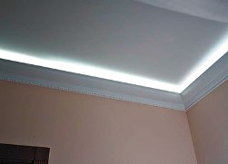 DIY griestu LED apgaismojums