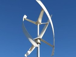Вертикален вятър генератор с ротор Дария